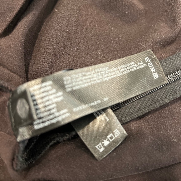 EILEEN FISHER brown jersey generous fit crew long sleeve top - Picture 5 of 14